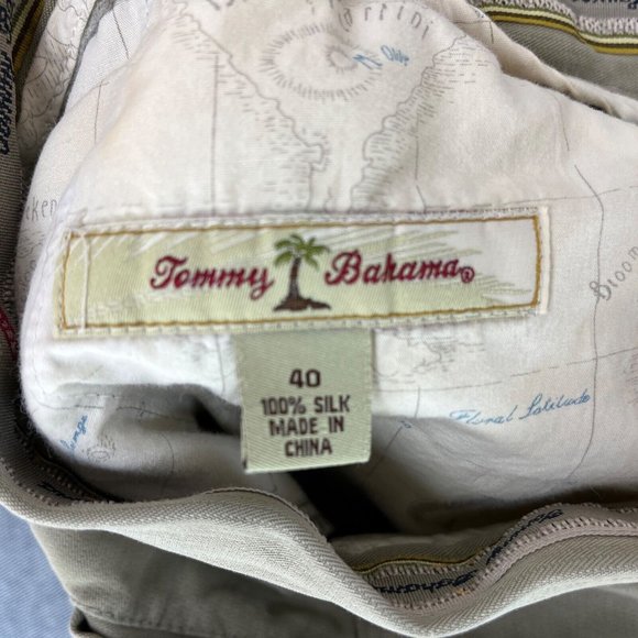 Tommy Bahama Relax Shorts 40 Chino Lightweight Breathable Silk Travel Men's - Picture 4 of 11